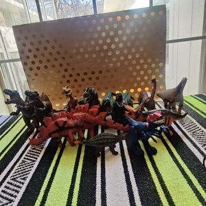 Colorful Dinosaur Figurine Set